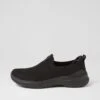 Skechers Gowalk 6 Warnock Black Knit Sneakers -Lynx Shoes Shop SK11461B58SS 2