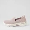Skechers Go Walk Arch Fit Mauve Fabric Sneakers 2 Skechers Go Walk Arch Fit Mauve Fabric Sneakers -Lynx Shoes Shop SK11474I18WI 2