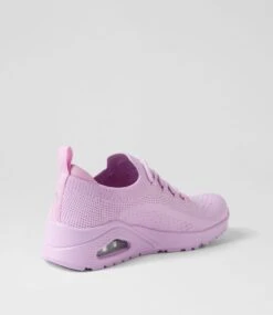 Skechers Uno Lavender Knit Sneakers -Lynx Shoes Shop SK11487I25WI 4