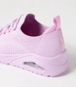 Skechers Uno Lavender Knit Sneakers -Lynx Shoes Shop SK11487I25WI 6