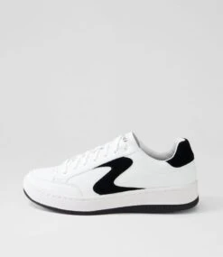 Skechers Sport Court 92 White Black Sneakers