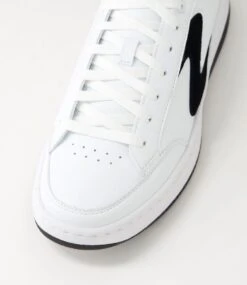 Skechers Sport Court 92 White Black Sneakers -Lynx Shoes Shop SK11508W66SM 5