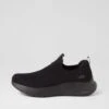 Skechers Vapor Foam Black Mesh Sneakers