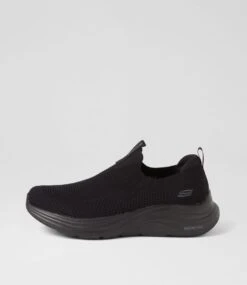 Skechers Vapor Foam Black Mesh Sneakers