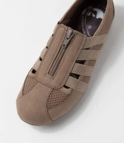 Scottie Taupe Mesh Sneakers -Lynx Shoes Shop SU10007ND4AA 5