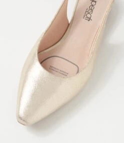 Lorrell Platinum Crack Leather Flat Shoes -Lynx Shoes Shop SU10963M58P6 5