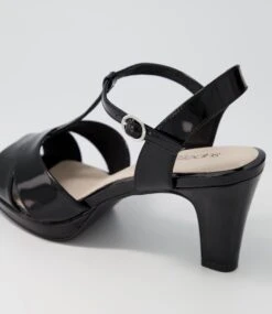 Sable Black Patent Leather Sandals 11 Sable Black Patent Leather Sandals -Lynx Shoes Shop SU10972BLAPL 6