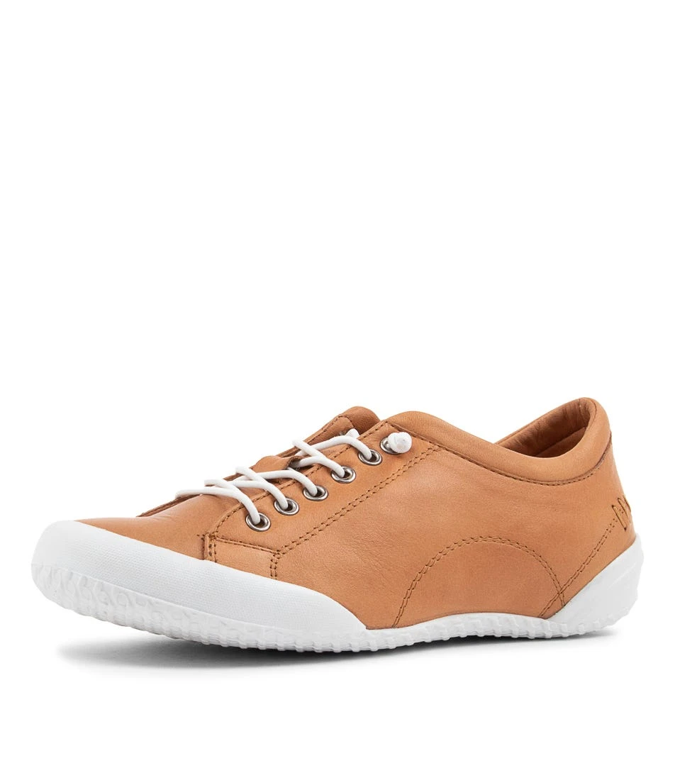 Royce Tan Leather Sneakers Ws 4 Royce Tan Leather Sneakers Ws - Image 2