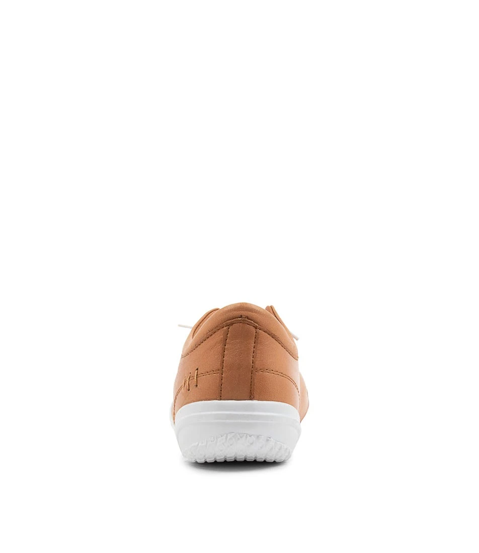 Royce Tan Leather Sneakers Ws 5 Royce Tan Leather Sneakers Ws - Image 3