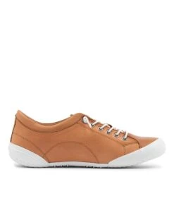 Royce Tan Leather Sneakers Ws 10 Royce Tan Leather Sneakers Ws -Lynx Shoes Shop SU11241TACLE 5