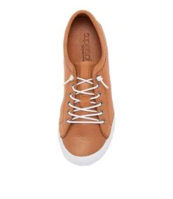 Royce Tan Leather Sneakers Ws 11 Royce Tan Leather Sneakers Ws -Lynx Shoes Shop SU11241TACLE 6