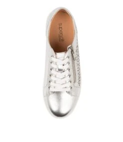 Zarina Silve-wht Sole Lea -Lynx Shoes Shop SU11245SCELE 6