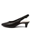 Lilybeth Black Leather -Lynx Shoes Shop SU11451BLALE 4