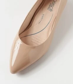 Elandra Mushroom Patent Leather Flat Shoes -Lynx Shoes Shop SU11525GBJPL 5