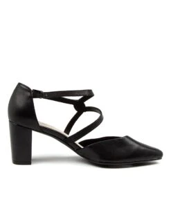 Mylia Black Leather -Lynx Shoes Shop SU11532BLALE 5