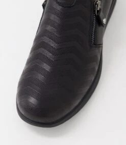 Franziska Black Patent Leather Sneakers -Lynx Shoes Shop SU11551B75PL 5