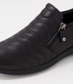 Franziska Black Patent Leather Sneakers -Lynx Shoes Shop SU11551B75PL 6