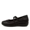 Parises Black Leather 1 Parises Black Leather -Lynx Shoes Shop SU11697BLALE 4