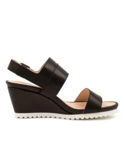 Benzi Black Leather Sandals 10 Benzi Black Leather Sandals -Lynx Shoes Shop SU11760BLALE 5