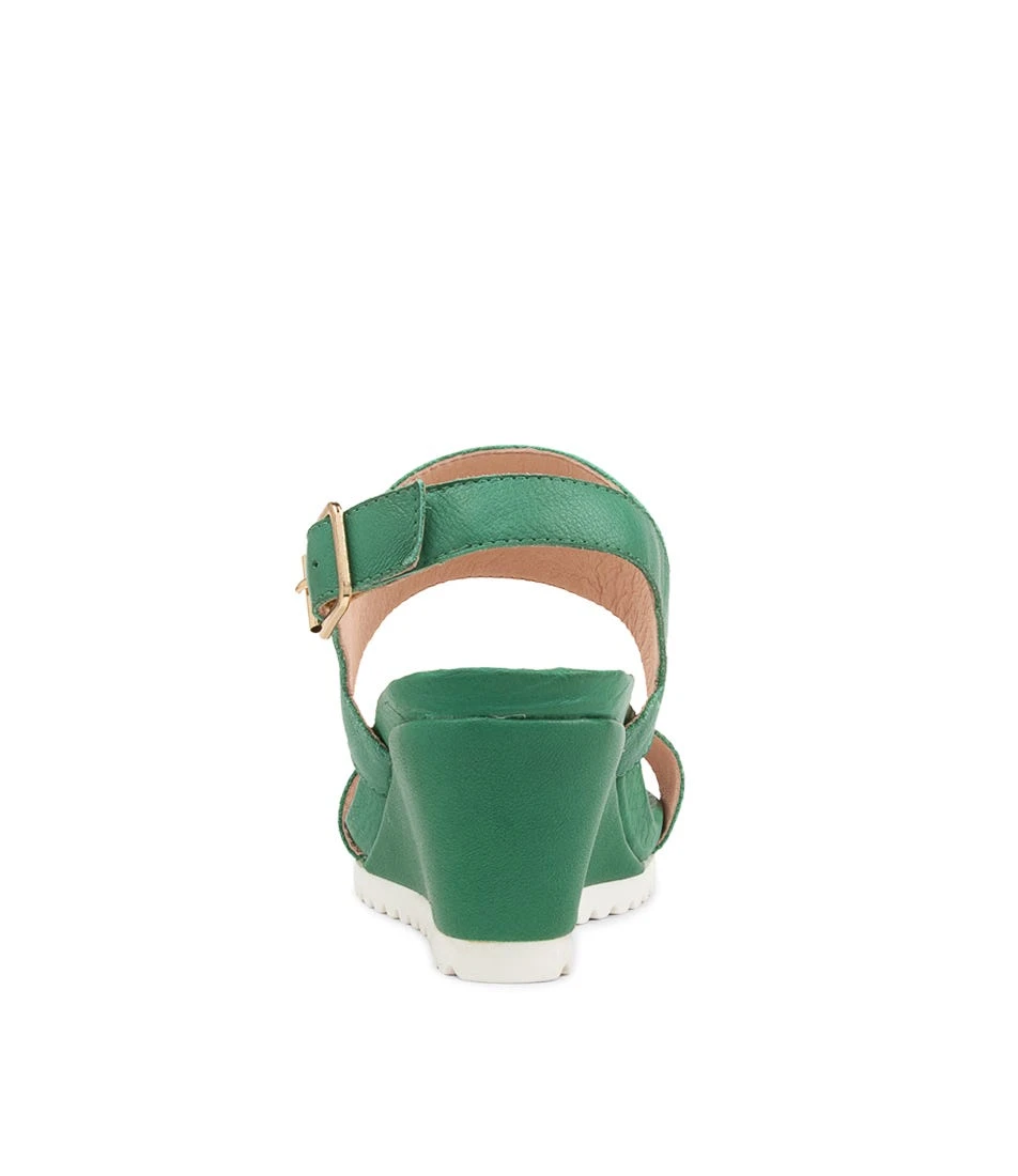 Benzi Emerald Leather Sandals 5 Benzi Emerald Leather Sandals - Image 3