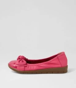 Froms Fuchsia Patent Leather Ballet Flats