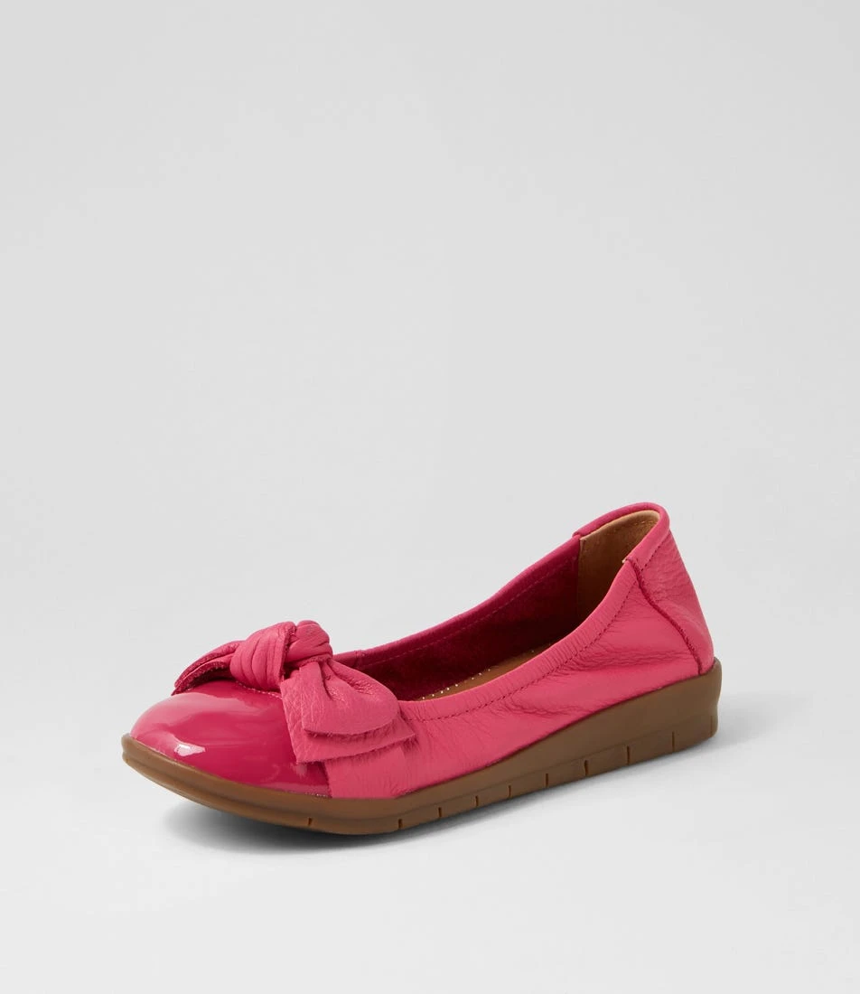 Froms Fuchsia Patent Leather Ballet Flats 4 Froms Fuchsia Patent Leather Ballet Flats - Image 2