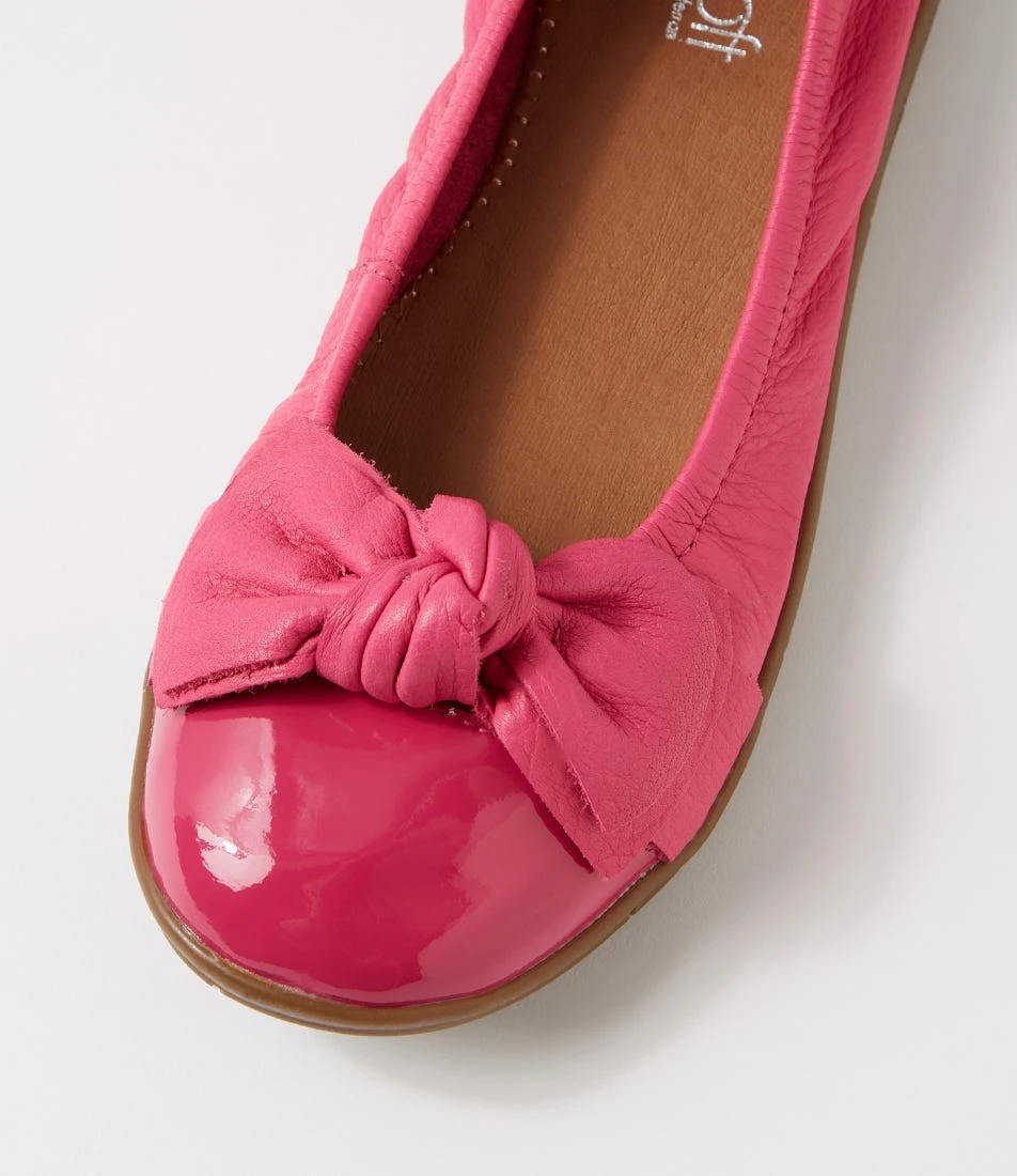Froms Fuchsia Patent Leather Ballet Flats 6 Froms Fuchsia Patent Leather Ballet Flats - Image 4