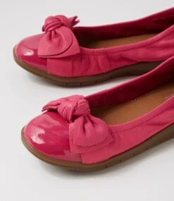 Froms Fuchsia Patent Leather Ballet Flats 11 Froms Fuchsia Patent Leather Ballet Flats -Lynx Shoes Shop SU11784P22FD 6