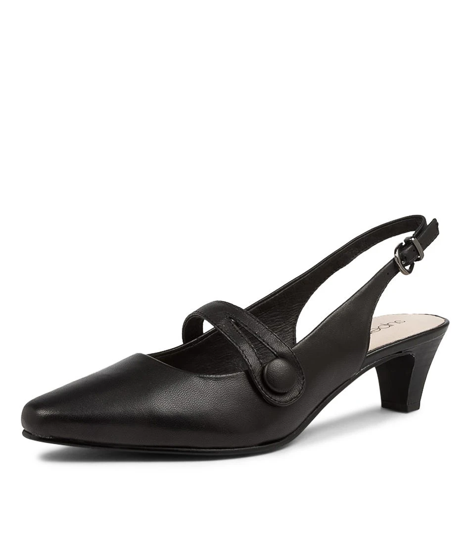 Loniah Black Leather 4 Loniah Black Leather - Image 2