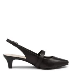 Loniah Black Leather 10 Loniah Black Leather -Lynx Shoes Shop SU11829BLALE 5