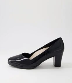 Denzil2 Black Patent Leather Heels