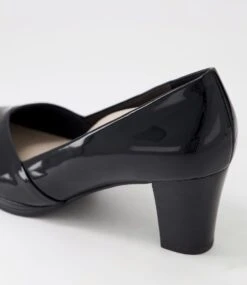 Denzil2 Black Patent Leather Heels -Lynx Shoes Shop SU11983BLAPL 6