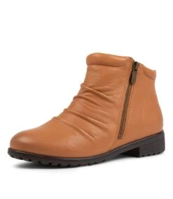 Eaglemont2 Dark Tan Leather Ankle Boots 8 Eaglemont2 Dark Tan Leather Ankle Boots -Lynx Shoes Shop SU11984TAOLE 2