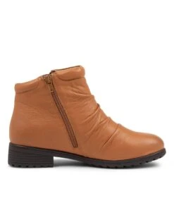 Eaglemont2 Dark Tan Leather Ankle Boots 10 Eaglemont2 Dark Tan Leather Ankle Boots -Lynx Shoes Shop SU11984TAOLE 5