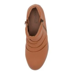 Eaglemont2 Dark Tan Leather Ankle Boots 11 Eaglemont2 Dark Tan Leather Ankle Boots -Lynx Shoes Shop SU11984TAOLE 6