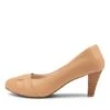 Janina2 Nude Leather Heels -Lynx Shoes Shop SU12008NDULE 4