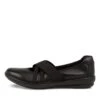 Joseph Black Leather Flat Shoes 1 Joseph Black Leather Flat Shoes -Lynx Shoes Shop SU12094BLALE 4