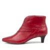 Lonse Red Leather Ankle Boots -Lynx Shoes Shop SU12126REDLE 4