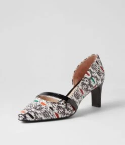 Narda2 Crazy Snake Black Patent Leather Heels -Lynx Shoes Shop SU12164AJQGU 3