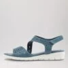 Flander2 Denim Leather Sandals -Lynx Shoes Shop SU12167DADLE 2