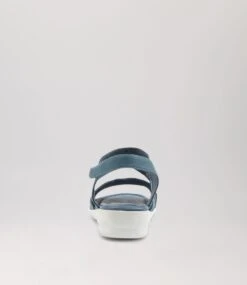 Flander2 Denim Leather Sandals -Lynx Shoes Shop SU12167DADLE 5