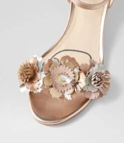 Dazzle Metallic Multi Leather Sandals -Lynx Shoes Shop SU12234M33LE 5