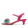 Dazzle Bright Multifuchsia Leather Sandals -Lynx Shoes Shop SU12234P3RLE 4