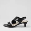 Dede Black Patent Leather Sandals -Lynx Shoes Shop SU12236BLAPL 2