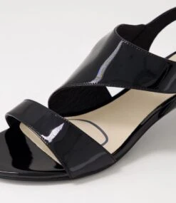 Dede Black Patent Leather Sandals -Lynx Shoes Shop SU12236BLAPL 6
