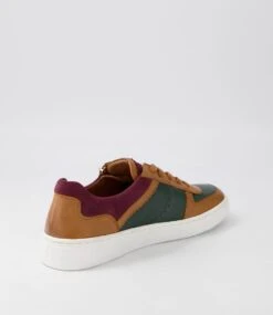 Temason New Tan Forest Multi Flat Shoes -Lynx Shoes Shop SU12289T4VHG 4