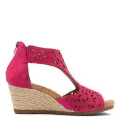 Albert Fuchsia Nubuck Sandals -Lynx Shoes Shop SU12317P22AG 5
