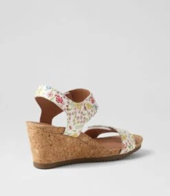 Avery Antique Floral Leather Sandals 9 Avery Antique Floral Leather Sandals -Lynx Shoes Shop SU12318CFFLE 4