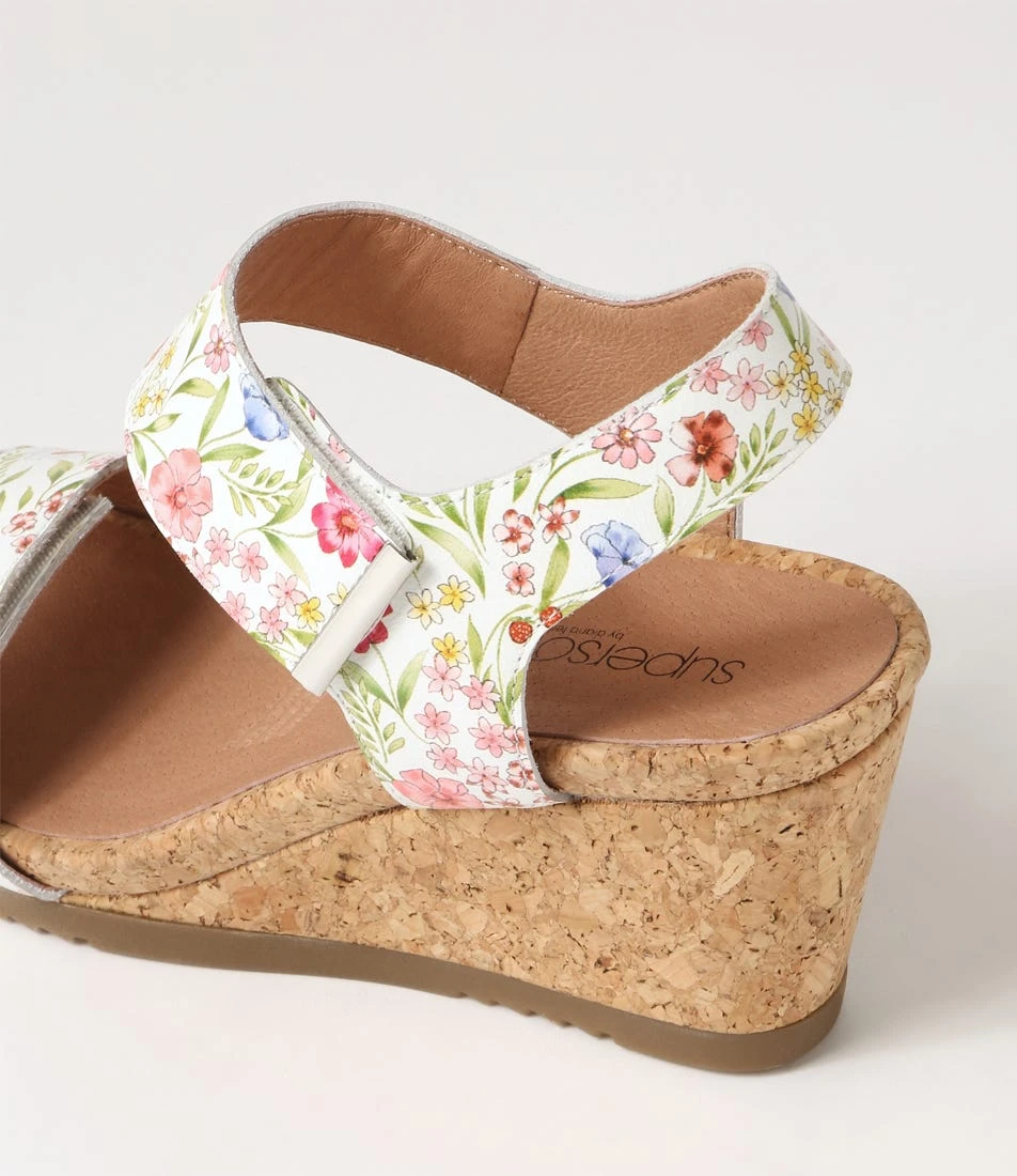 Avery Antique Floral Leather Sandals 7 Avery Antique Floral Leather Sandals - Image 5