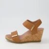 Avery Dark Tan Leather Sandals -Lynx Shoes Shop SU12318TAOLE 2
